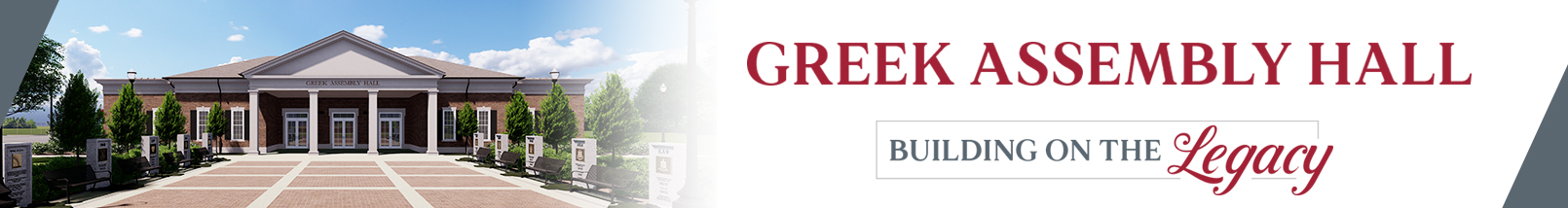 The Legacy Continues - Greek Assembly Hall